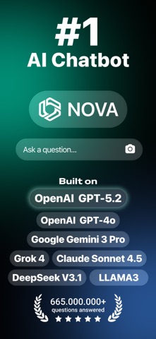 AI Chatbot - Nova App Store screenshot 1