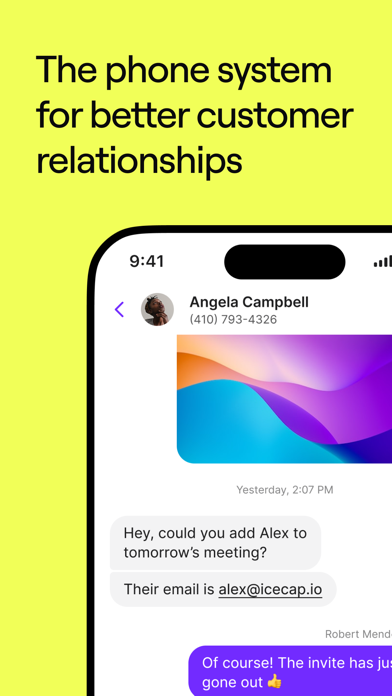 Quo (formerly OpenPhone) App Store screenshot 1