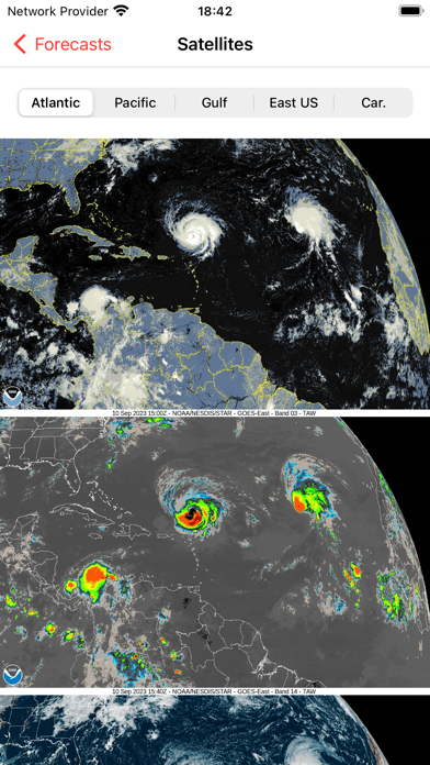 My Hurricane Tracker & Alerts App Store screenshot 2