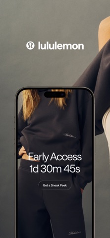 lululemon App Store screenshot 1