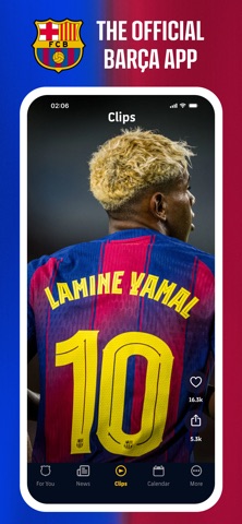 FC Barcelona Official App App Store screenshot 1