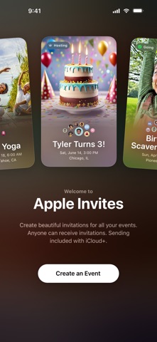 Apple Invites App Store screenshot 1