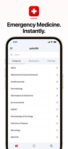 palmEM AI: EM Quick Reference App Store screenshot 1