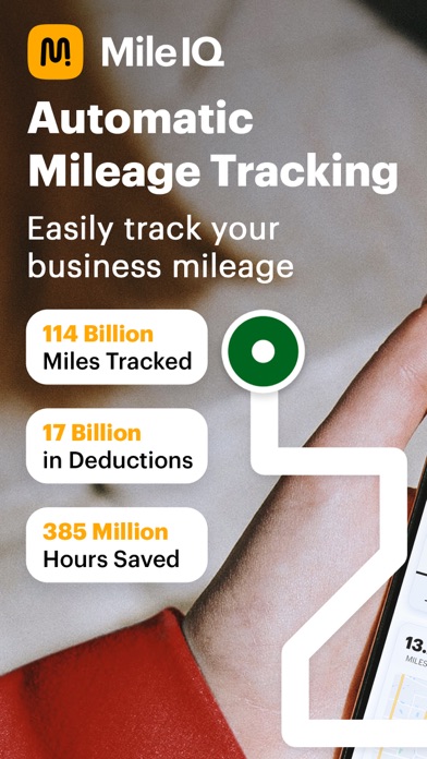 MileIQ: Mileage Tracker & Log App Store screenshot 1