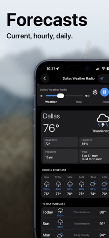 NOAA Weather Radio App Store screenshot 1