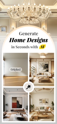 AI Home Design: Interior DecAI App Store screenshot 1
