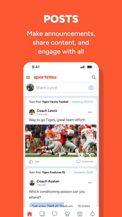 sportsYou App Store screenshot 2