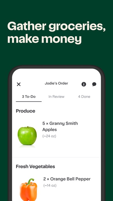 Instacart Shopper: Earn money App Store screenshot 2