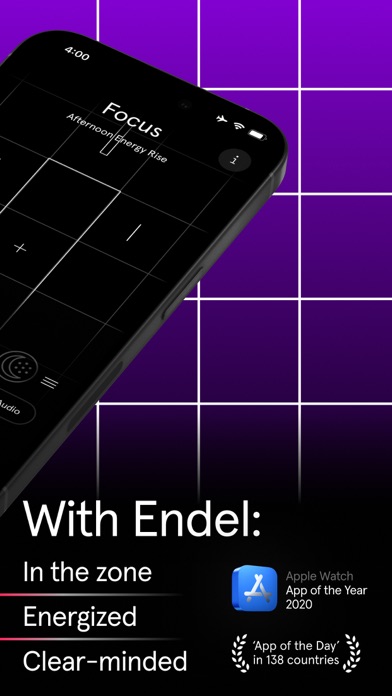 Endel: Focus & Sleep Sounds App Store screenshot 2