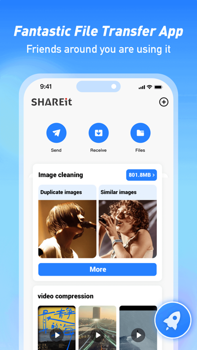 SHAREit: Transfer, Share Files App Store screenshot 1
