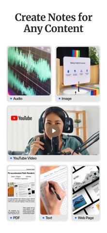 HyNote: AI Note Taker, Summary App Store screenshot 2