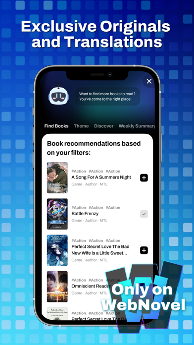 WebNovel - Read Novels & Manga App Store screenshot 2
