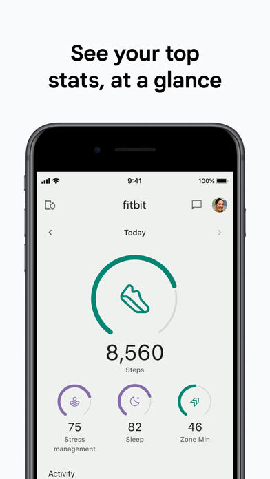Google Health (Fitbit) App Store screenshot 1