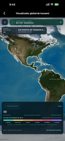 Radar Earth Terremoto App Store screenshot 2