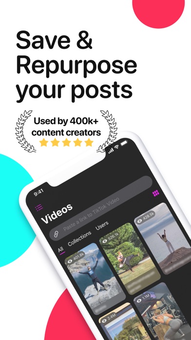 SnapTk Save Video from Links App Store screenshot 1