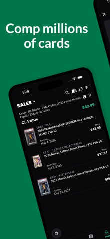 Card Ladder App Store screenshot 1