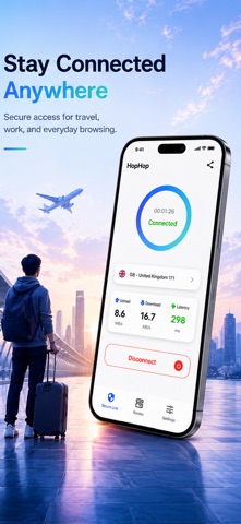 Hop VPN - Fast VPN Proxy App Store screenshot 2