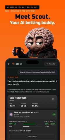 Rithmm: AI Sports Betting App Store screenshot 2
