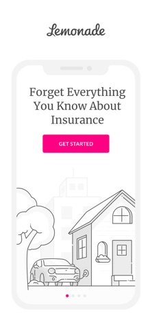 Lemonade Insurance App Store screenshot 1