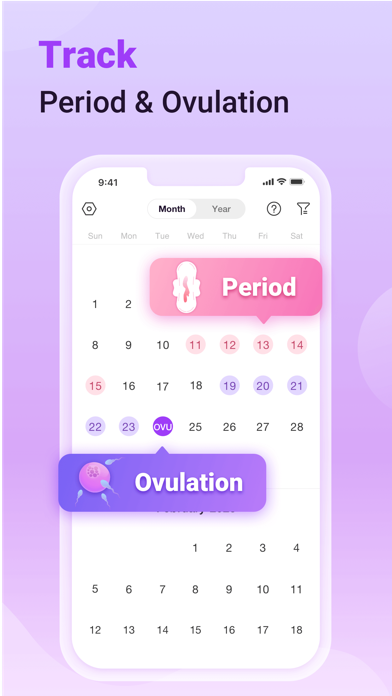 Premom-Ovulation Tracker, PCOS App Store screenshot 2
