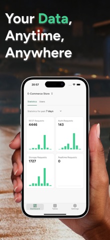 Supanow: Supabase Dashboard App Store screenshot 1