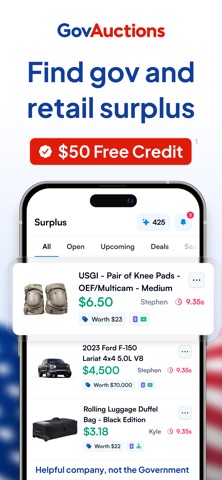 GovAuctions.com - Shop Surplus App Store screenshot 1