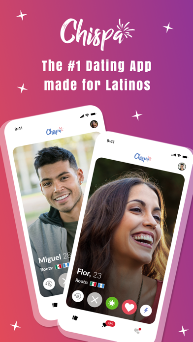 Chispa: Dating App for Latinos App Store screenshot 1
