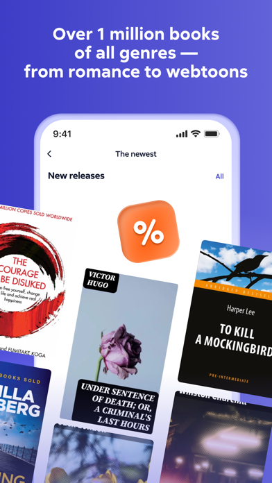 Litres: Books and audiobooks App Store screenshot 2