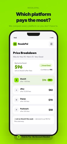 ResalePal - Resale Scanner App Store screenshot 2