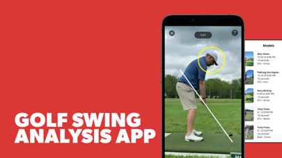V1 Golf: Golf Swing Analyzer App Store screenshot 1