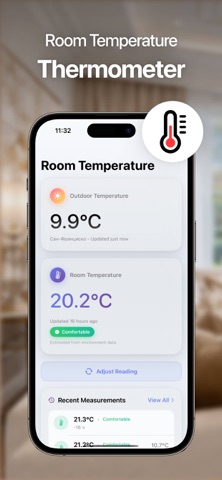Temperature in Room + App Store screenshot 1