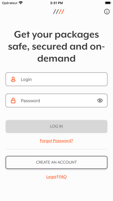 Parcel Pending App Store screenshot 1