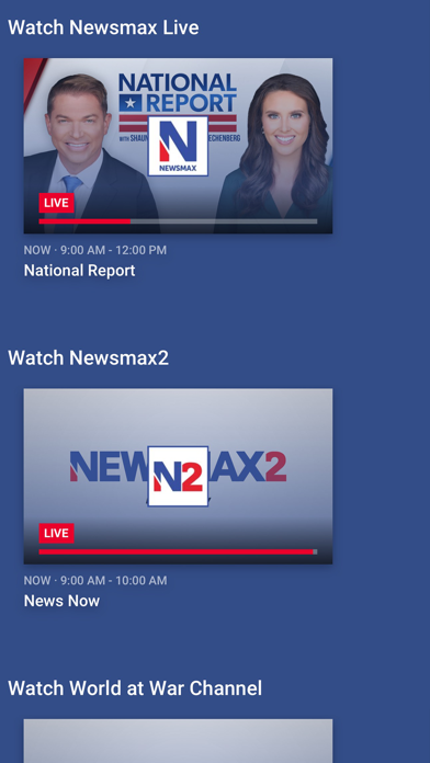 Newsmax App Store screenshot 2
