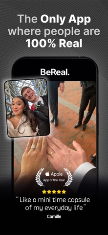 BeReal: Photos & Friends Daily App Store screenshot 1