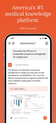 OpenEvidence App Store screenshot 1