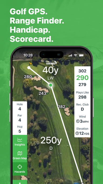 SwingU Golf GPS by Golf Genius App Store screenshot 1