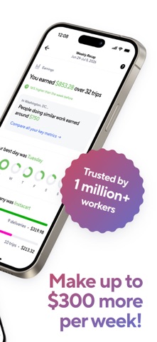 Gridwise: Gig Driver Assistant App Store screenshot 2