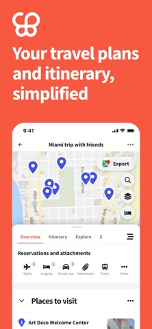 Wanderlog - Travel Planner App Store screenshot 1