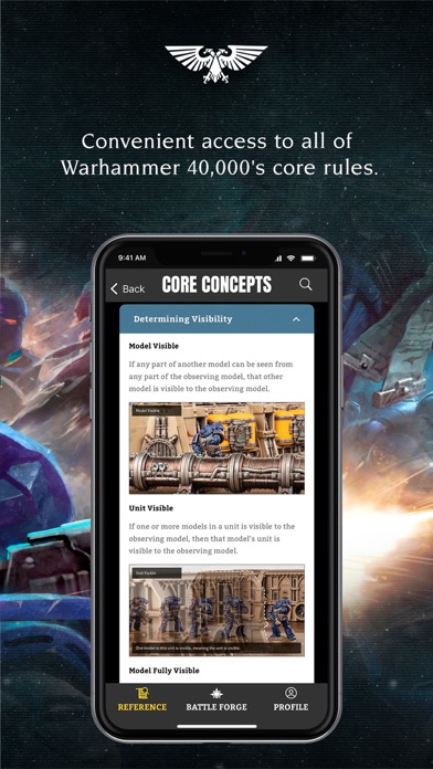 Warhammer 40,000: The App App Store screenshot 2