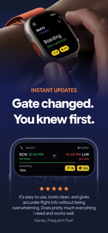 byAir: Flight Tracker & Status App Store screenshot 2