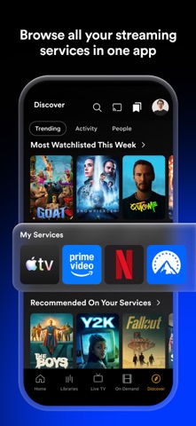 Plex: Find Movies and TV Shows App Store screenshot 2