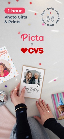 Picta x CVS Photo App Store screenshot 1