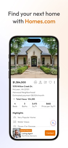 Homes.com Real Estate & Rent App Store screenshot 1