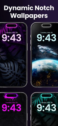 Dynamic Notch Island Wallpaper App Store screenshot 2