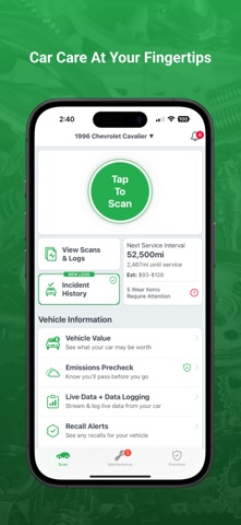 FIXD OBD2 Scanner App Store screenshot 1