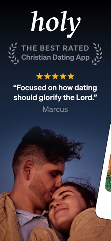 Christian Dating: HOLY App Store screenshot 1