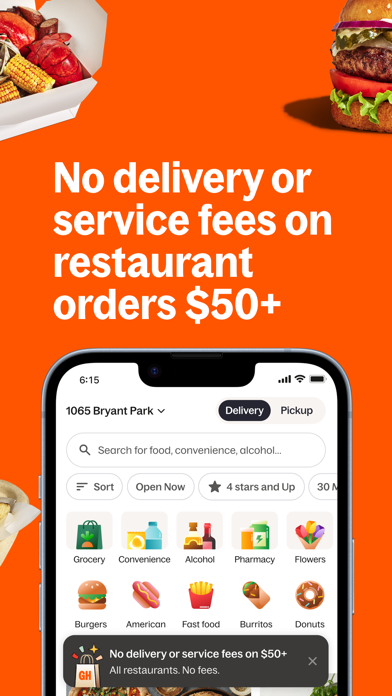 Grubhub: Food Delivery App Store screenshot 2