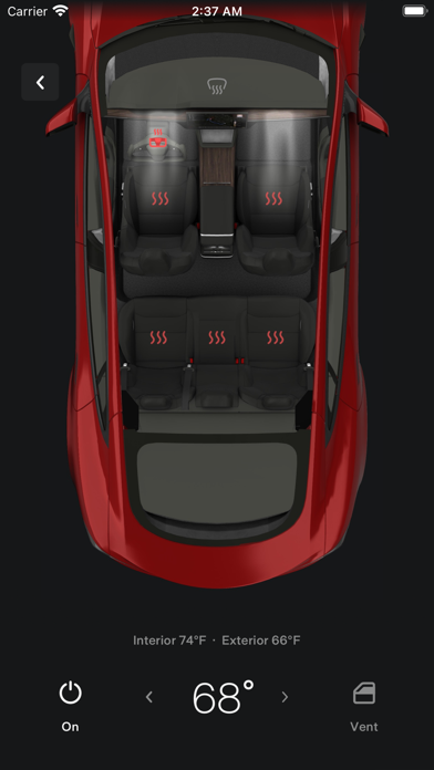 Tesla App Store screenshot 2