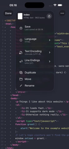 Runestone Text Editor App Store screenshot 2