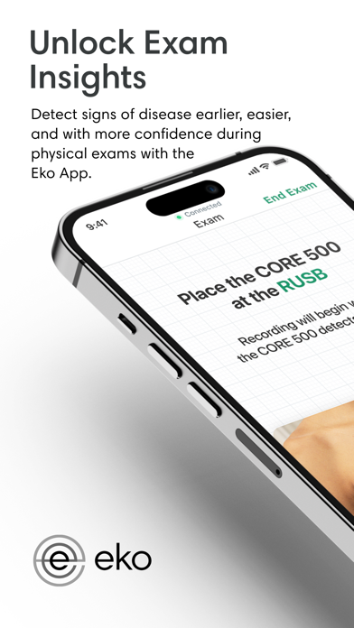 Eko: Digital Stethoscope + ECG App Store screenshot 1